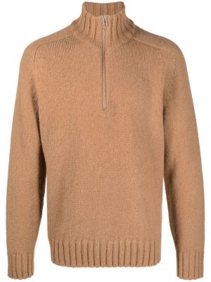Sweter Norse Projects - Brązowy