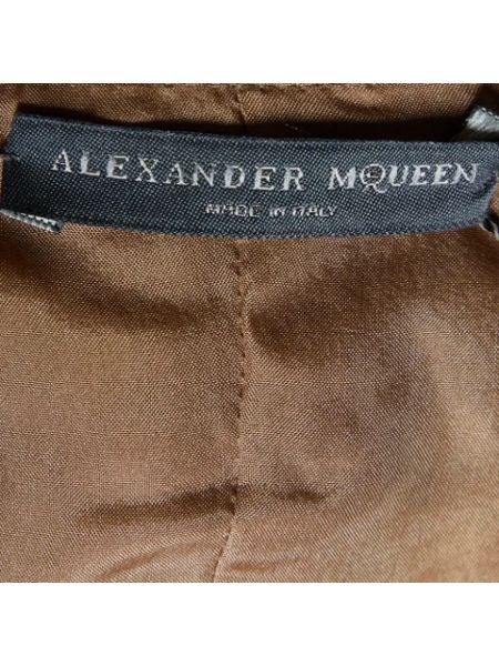 Blusa de seda Alexander Mcqueen Pre-owned amarillo