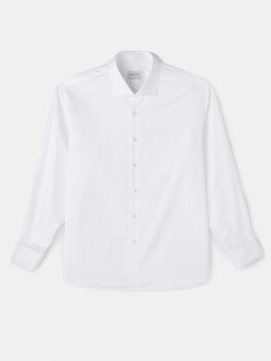 Однотонная рубашка Mirto белая