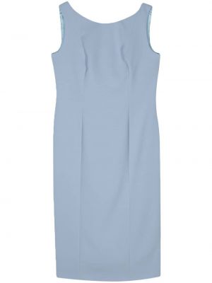 Midi haljina s mašnom Fely Campo plava