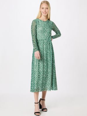 Μίντι φόρεμα Mbym πράσινο