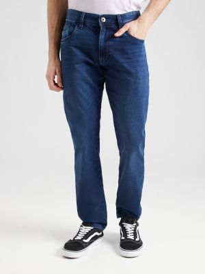 Džínsy s rovným strihom Indicode Jeans modrá