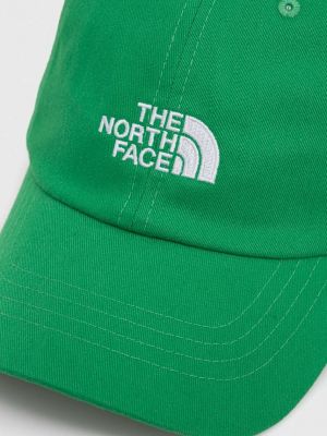 Kšiltovka s aplikacemi The North Face zelená