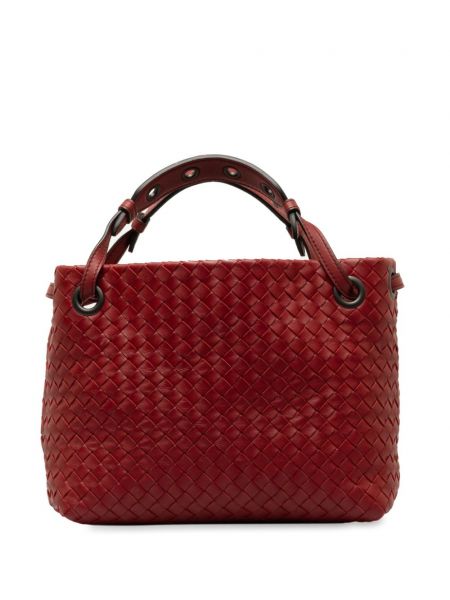 Nákupná taška Bottega Veneta Pre-owned červená