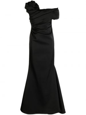 Ασύμμετρη βραδινό φόρεμα Rachel Gilbert μαύρο