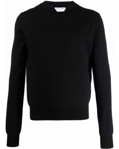 Вълнен пуловер Bottega Veneta черно