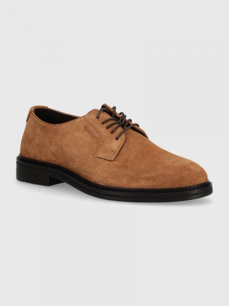 Pantofi din piele Gant maro