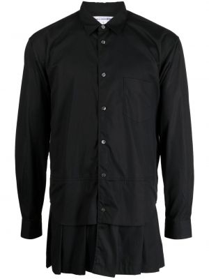 Plisserade skjorta Comme Des Garcons Shirt svart