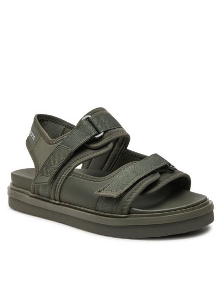 Velcro sandalai Calvin Klein Jeans žalia