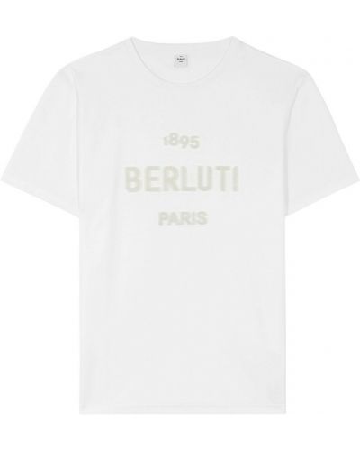 T-shirt Berluti, biały