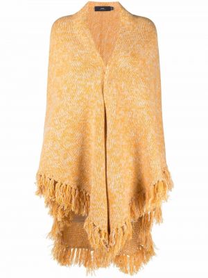 Cashmere poncho Arch 4 oransje