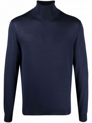 Пуловер Drumohr синьо