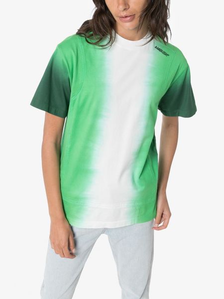 Camiseta con estampado tie dye Ambush verde
