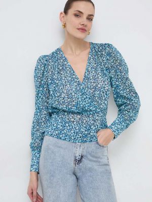 Bluza s printom Morgan plava