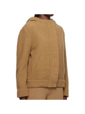 Sudadera con capucha de lana Max Mara marrón