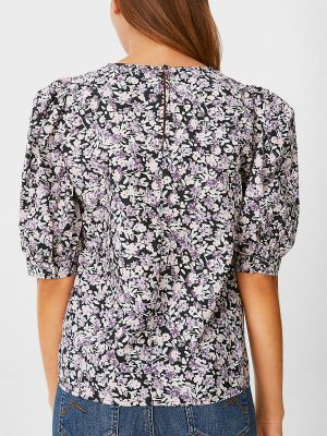 Блуза з коротким рукавом C&a фіолетова
