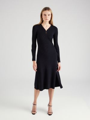 Pletené pletené šaty Derhy čierna