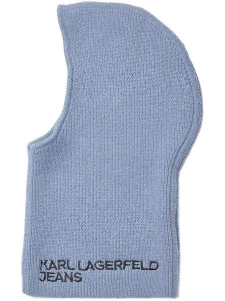 Brodeerattu balaclava Karl Lagerfeld Jeans sininen