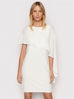Коктейлна рокля Dkny бяло