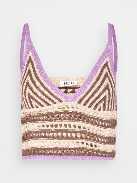 Top Bdg Urban Outfitters fioletowy