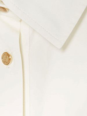 Robe chemise Gucci blanc