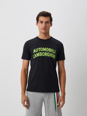 Футболка Automobili Lamborghini черная