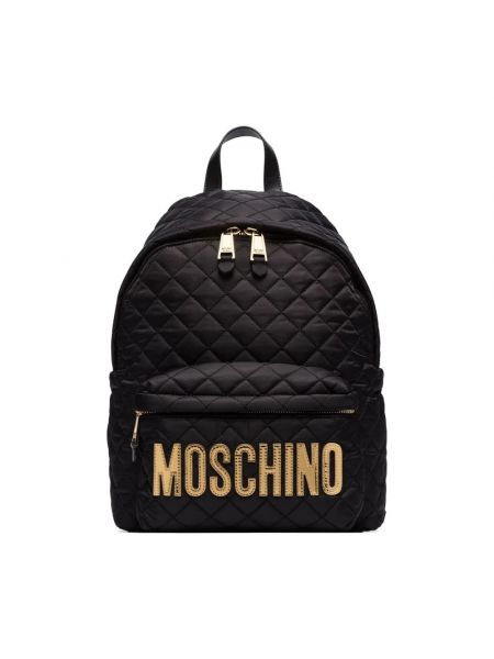 Czarny plecak Moschino
