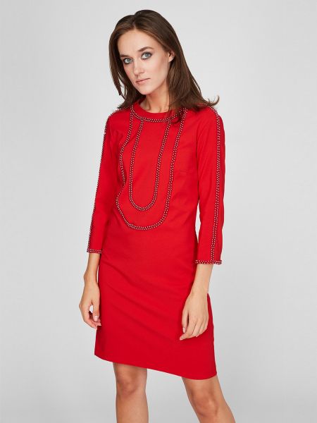 Платье мини Sassofono красное