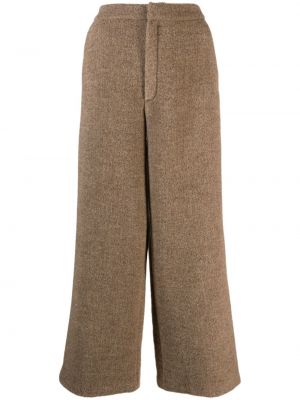 Pantaloni in maglia baggy Gauchère marrone