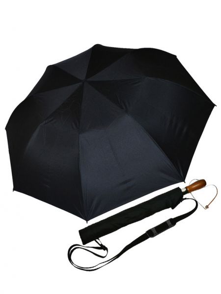 Черный зонт Ame Yoke Umbrella