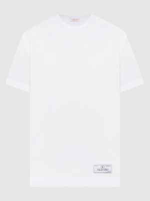 Белая футболка Valentino