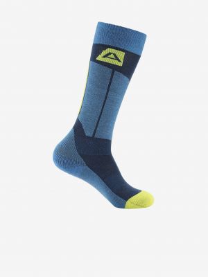 Ponožky z merino vlny Alpine Pro modré