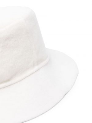 Vlněný klobouk relaxed fit P.a.r.o.s.h. bílý