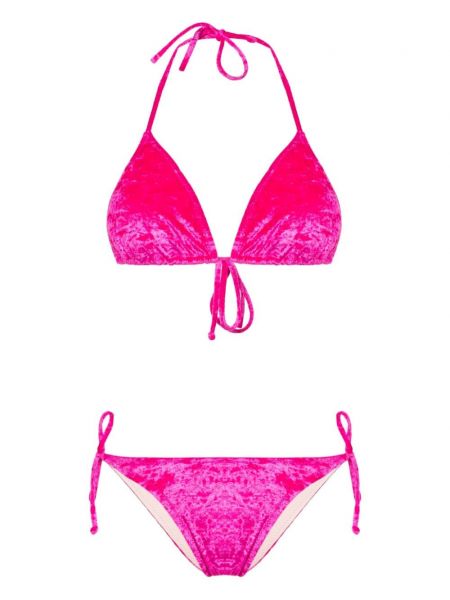 Kadife bikini Paramidonna pembe