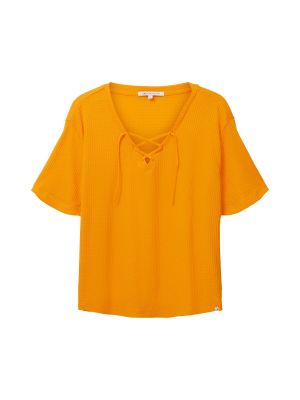 T-shirt Tom Tailor Denim orange