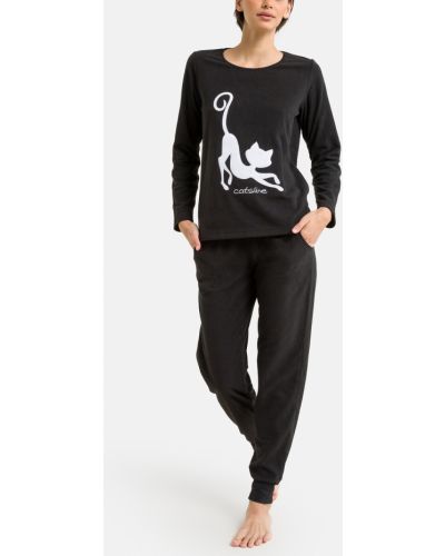 Pijama Catsline negro