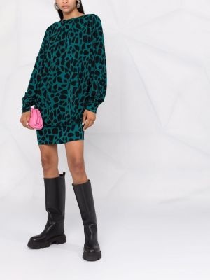 Mini vestido Dvf Diane Von Furstenberg verde