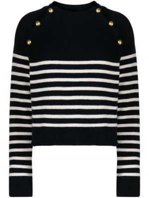 Sweter wełniany w paski Ermanno Firenze