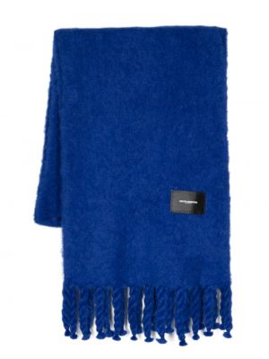 Sciarpa in lana d'alpaca Melitta Baumeister blu