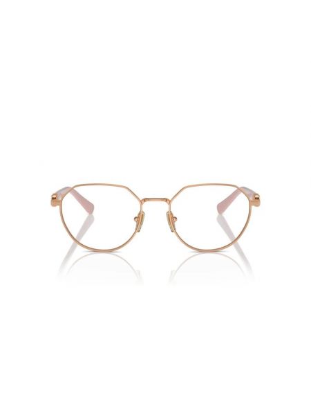 Okulary z różowego złota Vogue