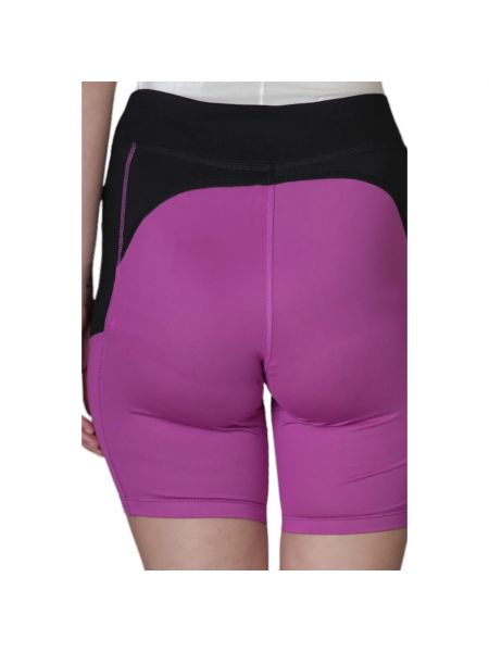 Pantalones cortos de punto The North Face violeta