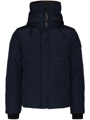 Lang jakke Canada Goose blå