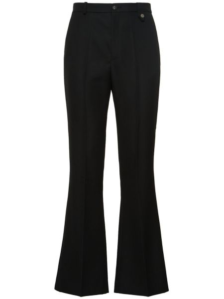 Pantalones de lana Egonlab negro