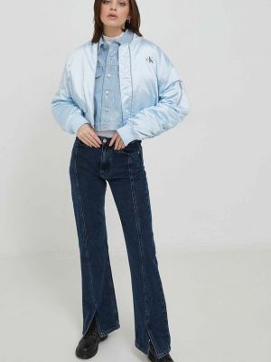 Kurtka jeansowa Calvin Klein Jeans niebieska