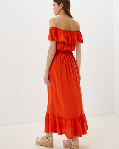 Платье Defacto оранжевое