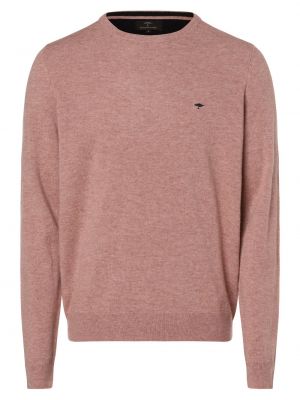 Sweter z kaszmiru z wełny merino Fynch-hatton różowy