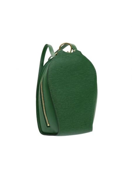 Plecak skórzany Louis Vuitton Vintage zielony