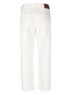 Rovné kalhoty Ba&sh bílé
