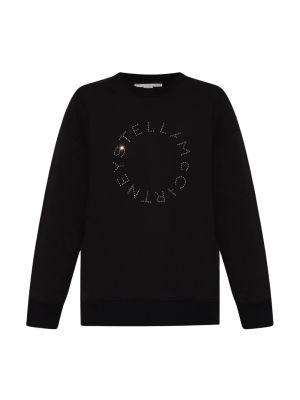 Sweatshirt aus baumwoll Stella Mccartney schwarz
