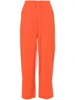 Ravne hlače Alysi oranžna